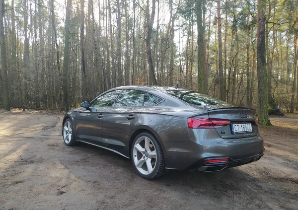 Audi A5 cena 179078 przebieg: 9800, rok produkcji 2023 z Toruń małe 326